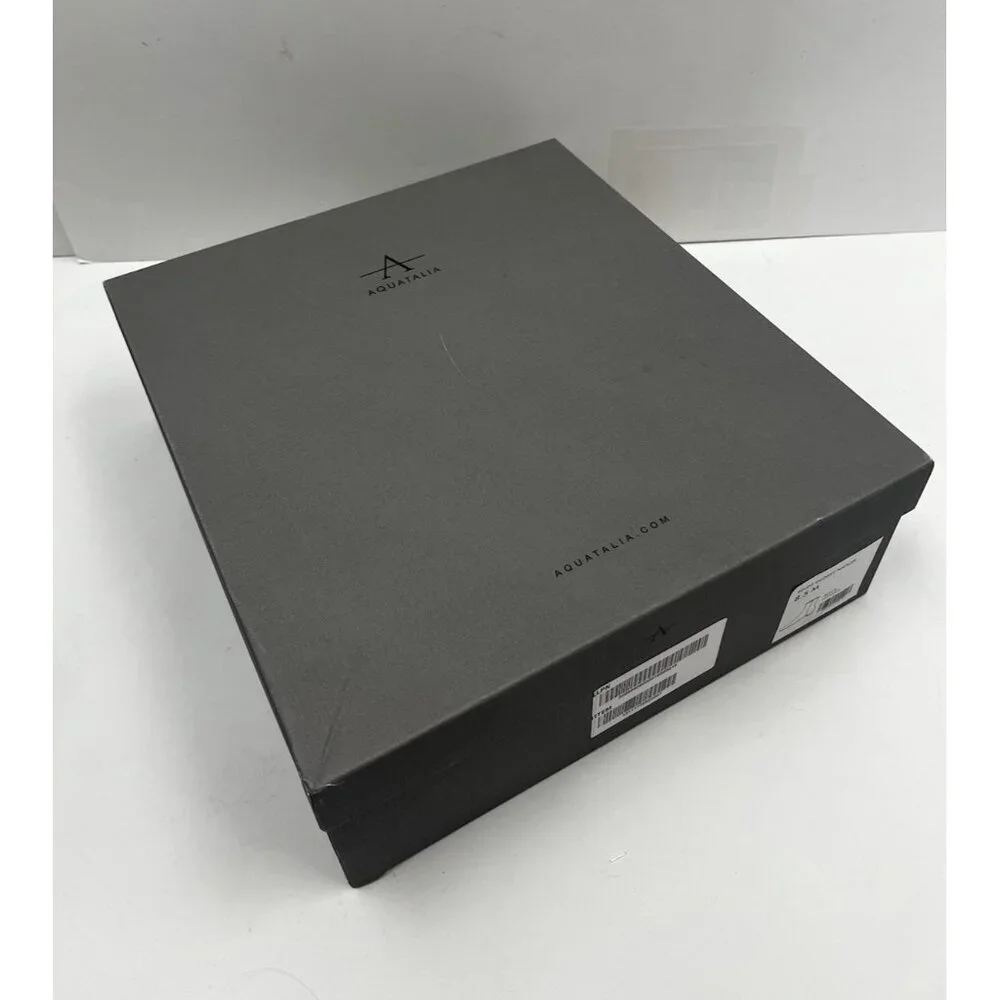 EMPTY BOX Aquatalia Gray Women's Shoes Gift Storage Tissue Paper Inserts